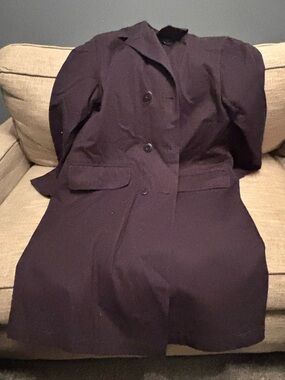 Womens Black London Fog Coat